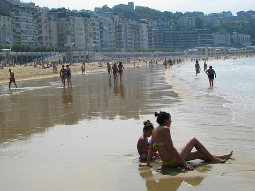 Touring San Sebastian, Spain